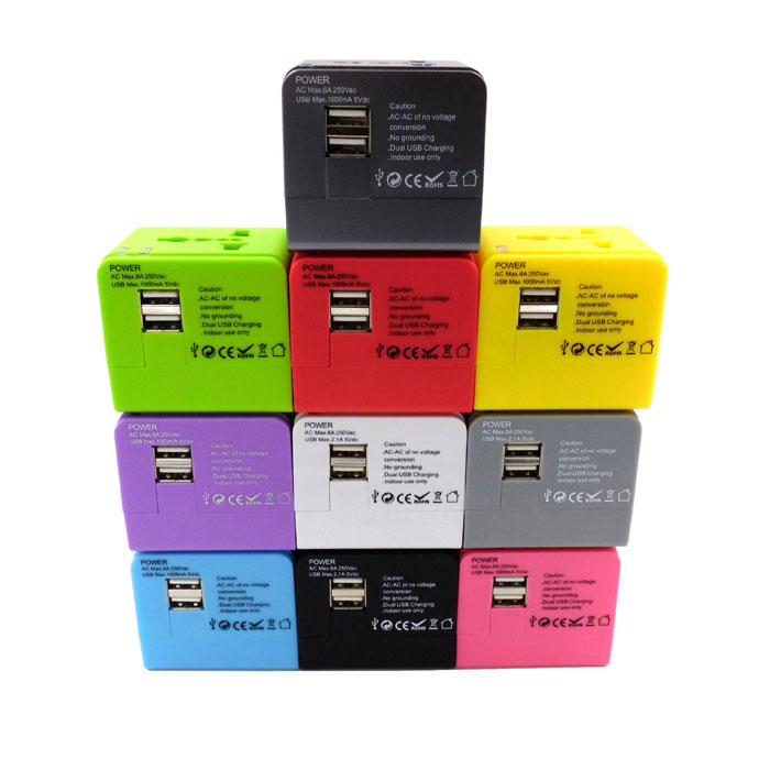 YA04dual USB travel adapter 