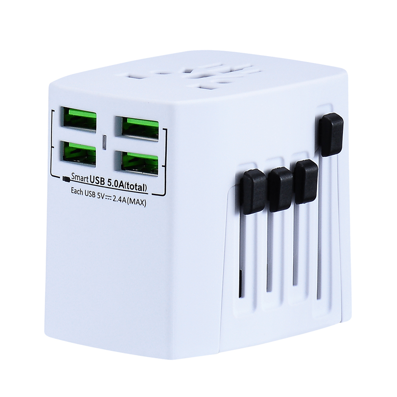 YM-128 4USB Travel Adapter